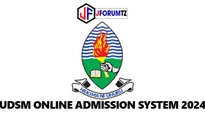 University of Dar es Salaam UDSM Online Admission System 2024/2025