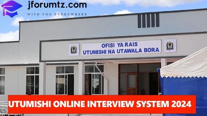 Utumishi Online Digital Interview System AOTS