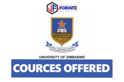 List Of All Courses Offered At University Of Zimbabwe