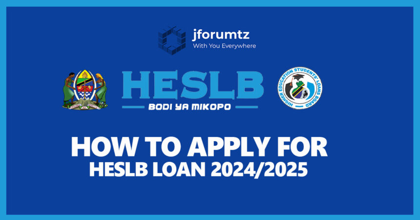 How to Apply For HESLB OLAMS Loan 2024/2025