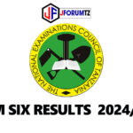 NECTA Form Six Results 2024