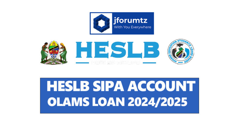 HESLB Loan SIPA Account Login